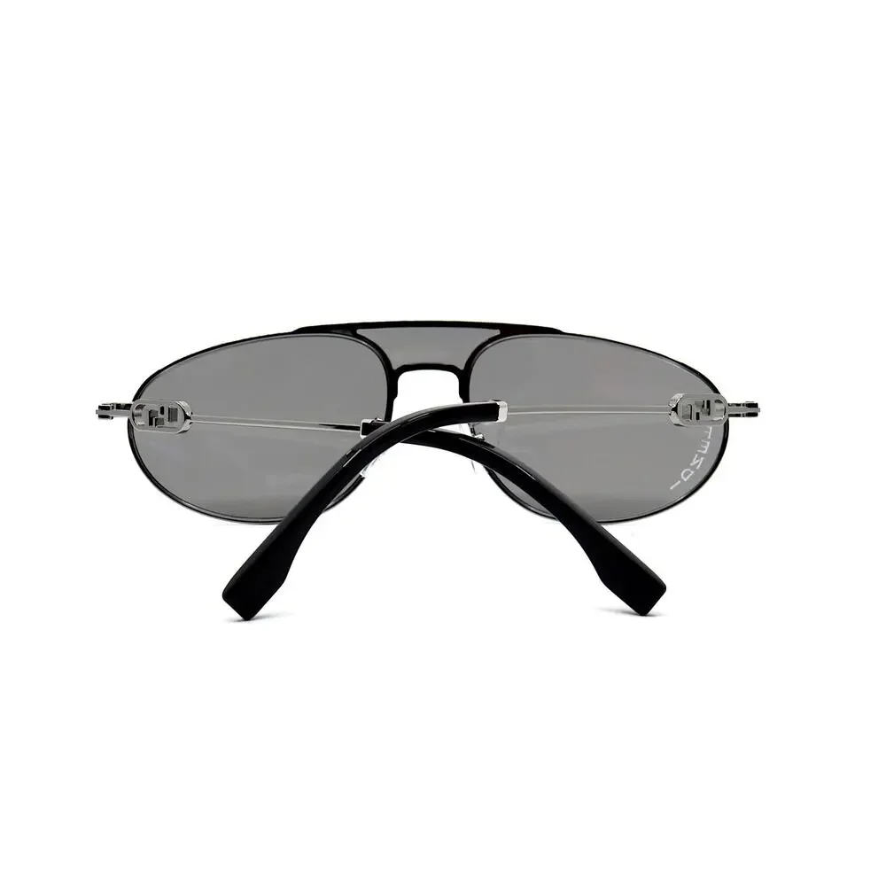 FENDI FE40072U 14C GREY SILVER MIRROR AUTHENTIC SUNGLASSES